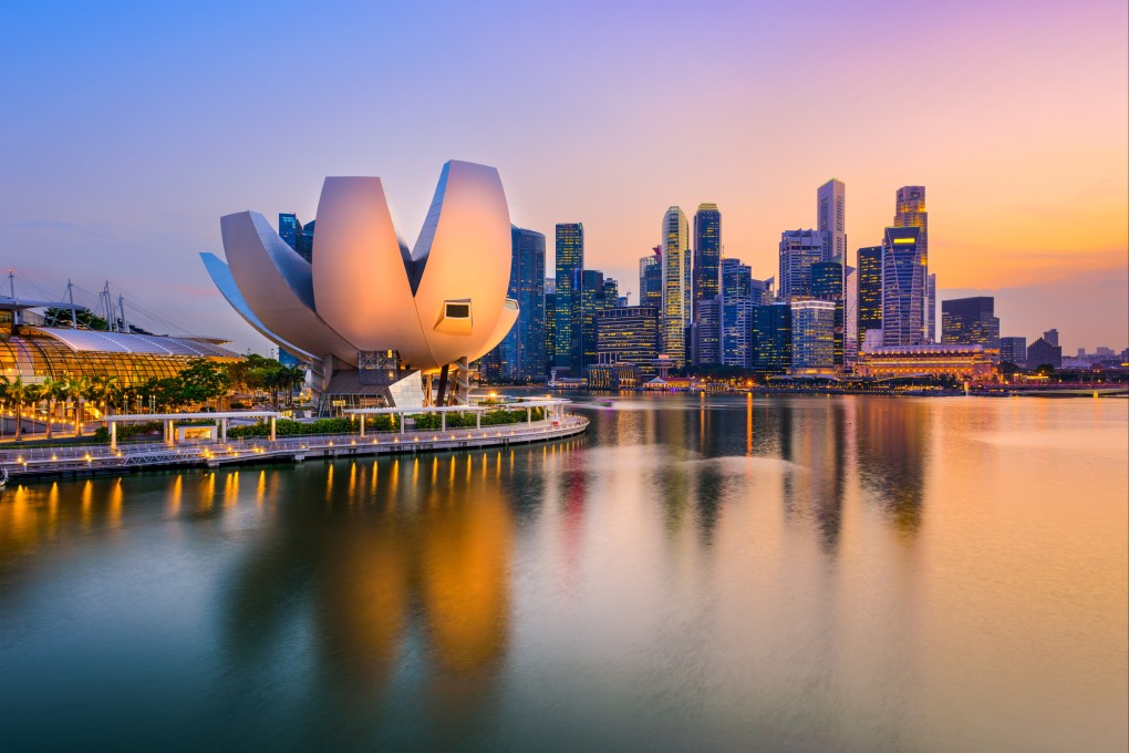 Singapore skyline during twilight. Photo: Shutterstock