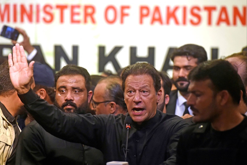 Pakistan’s former Prime Minister Imran Khan has won the majority of seats in by-elections. Photo: AFP