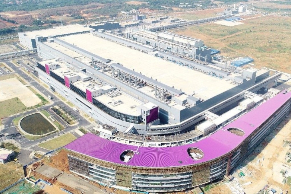 A picture of core areas of YMTC’s factory. Photo: YMTC website