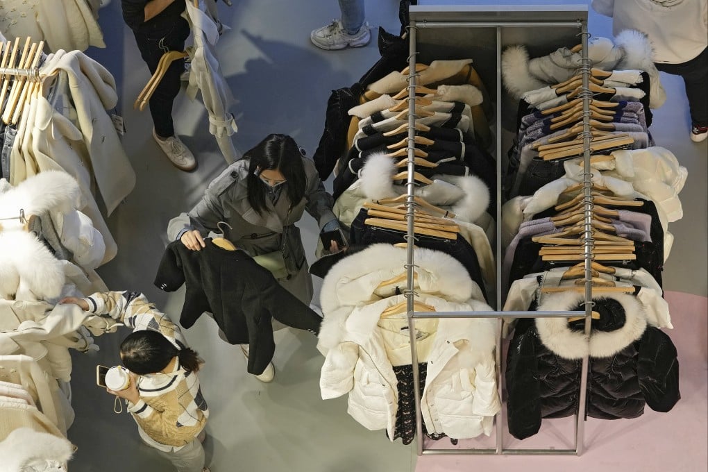 Nationwide retail sales for consumer goods fell by 4.6 per cent year on year in the second quarter due to the overall economic slowdown, declining incomes and coronavirus-included disruptions in logistics and supply chains. Photo: AP