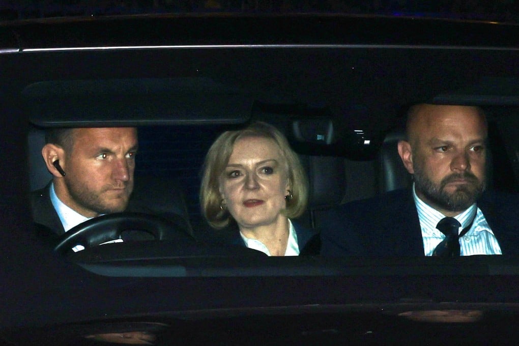 British Prime Minister Liz Truss leaves the Houses of Parliament estate in London. Photo: Reuters
