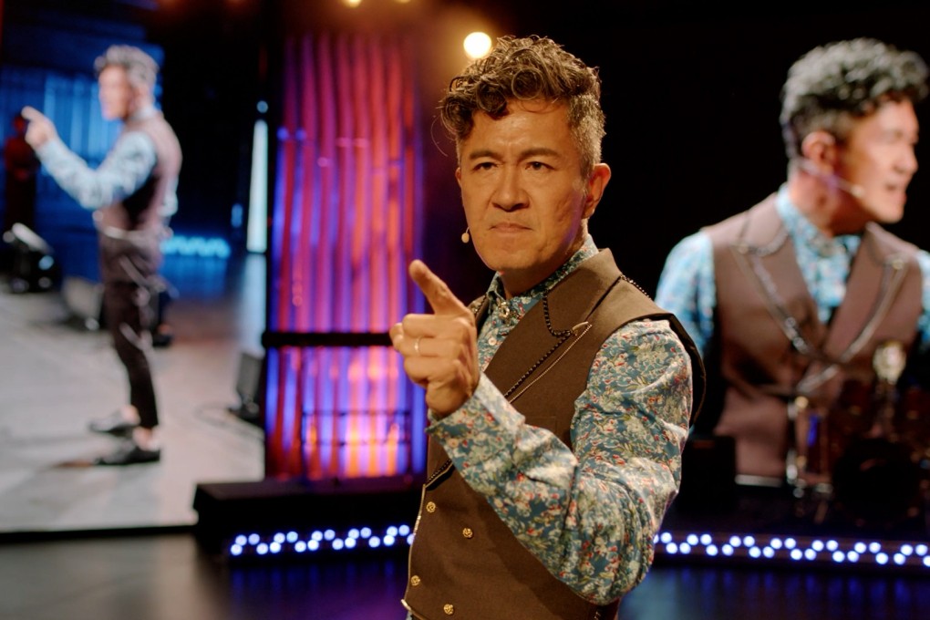 Veteran Singapore actor Adrian Pang in a still from #LookAtMe. Photo: Eko Pictures