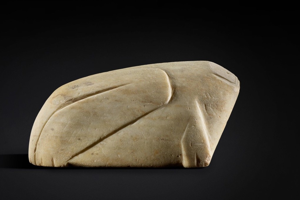 The ancient Chinese world was awash in bronze, but it was a marble