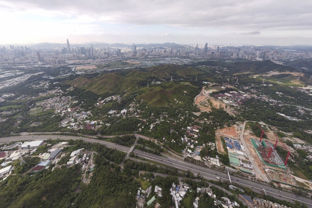 A general view of the northern area of Hong Kong’s New Territories, where major development in slated to take place in the coming decade. Photo: Martin Chan