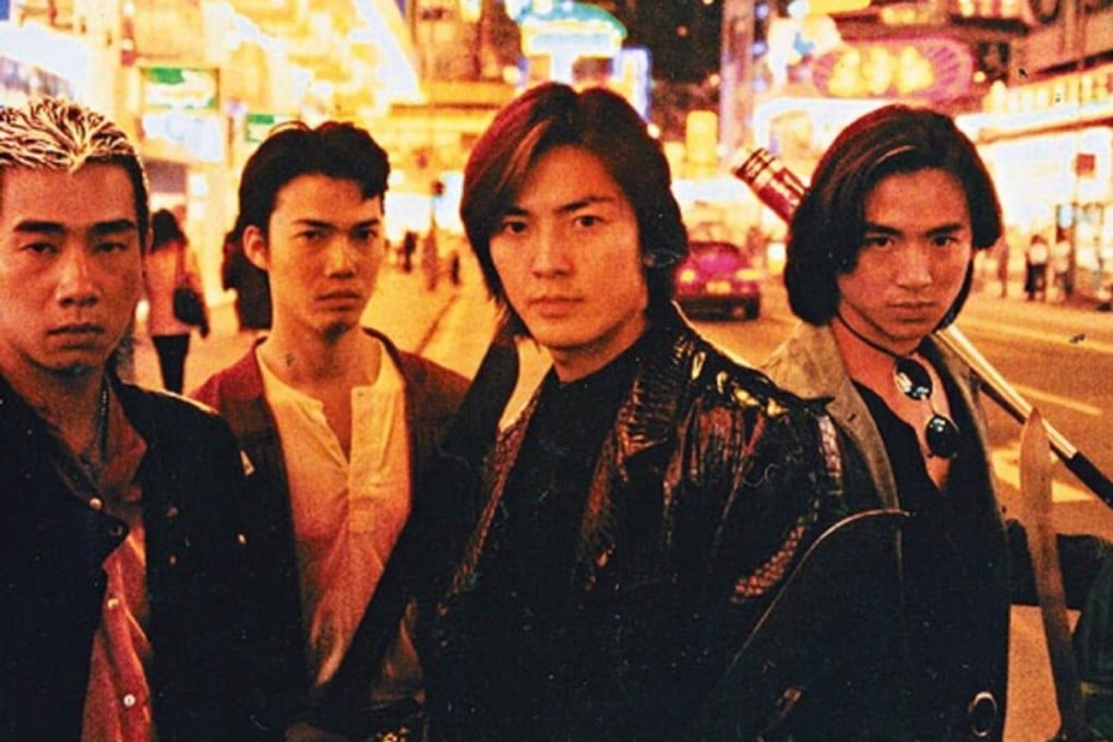(From left) Jordan Chan, Michael Tse, Ekin Cheng, Jason Chu and Jerry Lamb in a still from Young and Dangerous (1996).