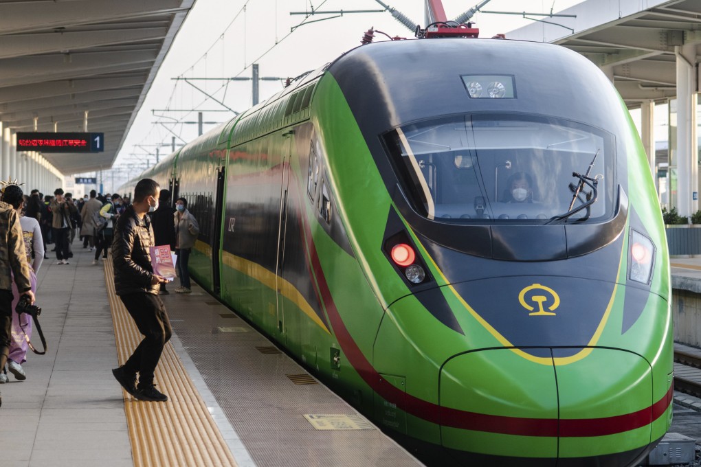 The China Laos railway is one of hundreds of projects under Beijing’s Belt and Road Initiative across Asia, Africa and the Pacific. Photo: Xinhua via AP