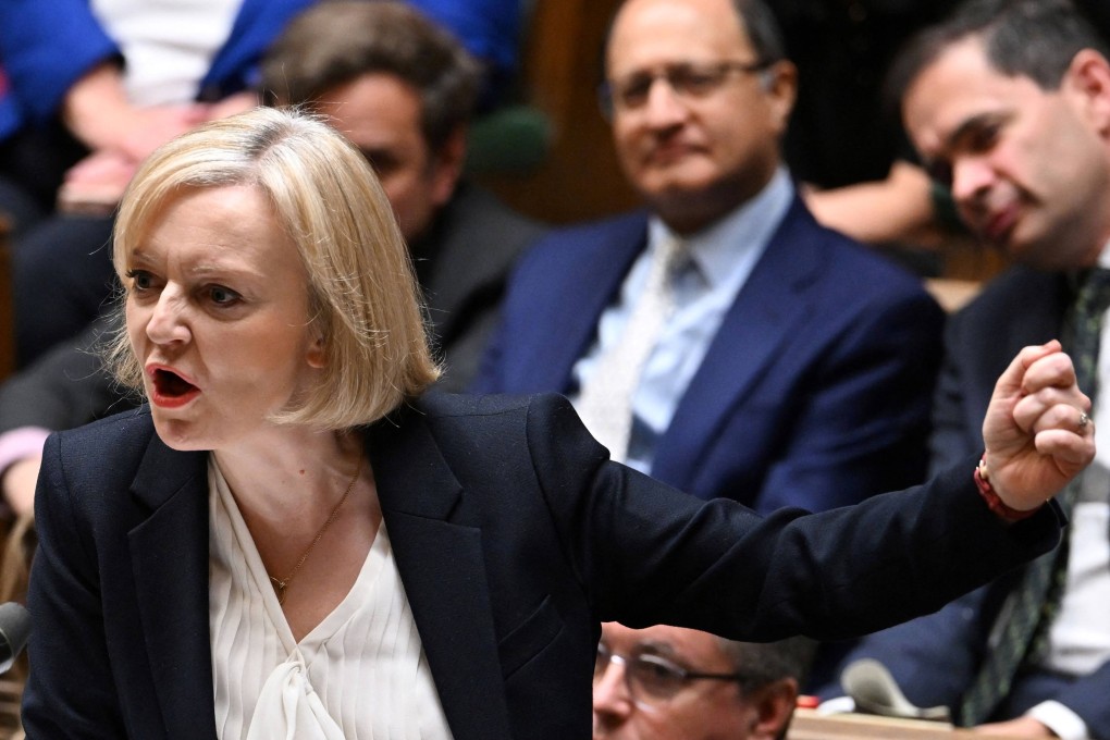 ‘I am a fighter and not a quitter’: Britain’s Prime Minister Liz Truss. Photo: AFP