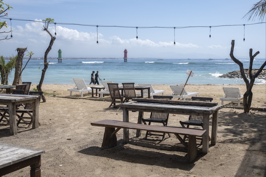 Many of Bali’s most popular destinations are currently deserted. Photo: EPA-EFE