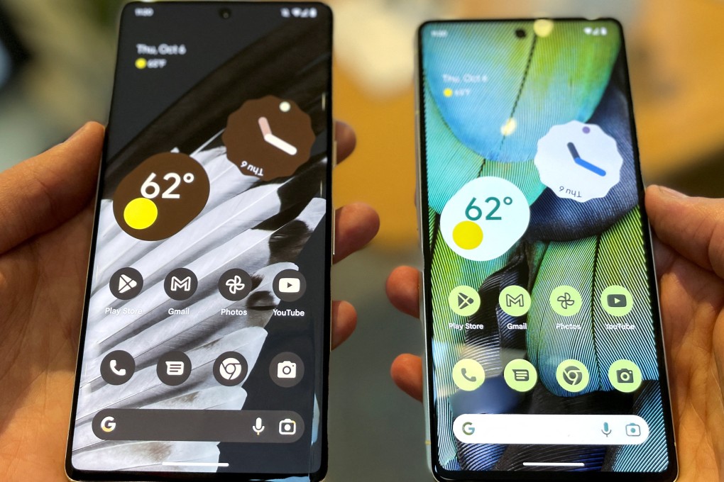 The Google Pixel 7 and Pixel 7 Pro smartphones use AI to set themselves apart the from the competition, but will they finally see Google competing with the likes of Apple and Samsung? Photo: Reuters