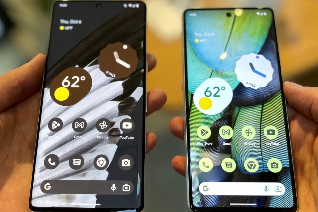 The Google Pixel 7 and Pixel 7 Pro smartphones use AI to set themselves apart the from the competition, but will they finally see Google competing with the likes of Apple and Samsung? Photo: Reuters