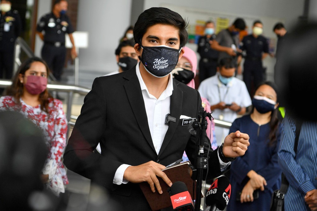 Muda leader Syed Saddiq bin Syed Abdul Rahman. Photo: Handout