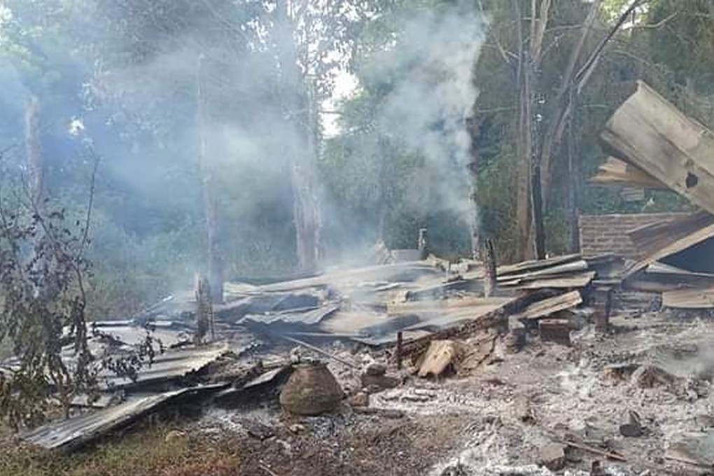 The decapitated body of a volunteer teacher in rural Myanmar was found on grotesque display at a village school after he was detained and killed by the military, witnesses said on Thursday. Photo: AP