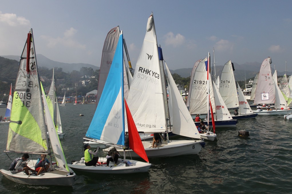 The annual 24-hour charity Dinghy Race returns this this weekend. Photo: SCMP