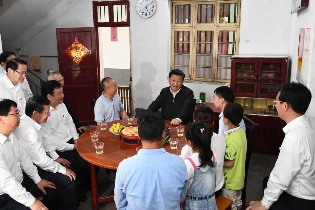 President Xi Jinping outlined how China’s personal income tax system will be improved, while highlighting how “income distribution and the means of accumulating wealth well-regulated”. Photo: Xinhua