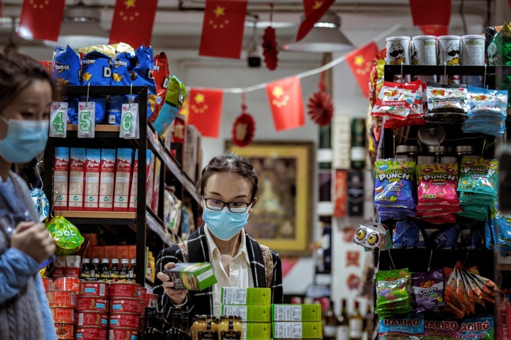 China’s retail sales missed expectations in September, rising by only 2.5 per cent, year on year. Photo: EPA-EFE