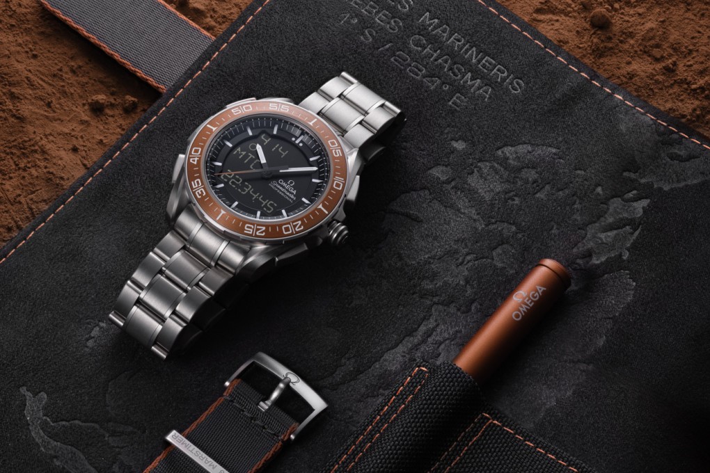 Omega’s Speedmaster X-33 Marstimer watch gives its wearer the ability to measure every moment, whether they are on Earth or Mars. Photo; Omega