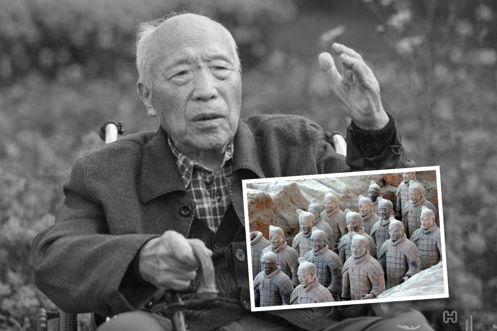 Shi Xingbang, a pioneer in Chinese archaeology, has died at the age of 99. Photo: SCMP composite