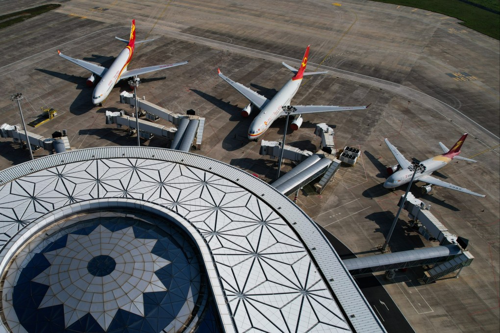 Hainan has proposed developing the Haikou Meilan International Airport into a global aviation hub covering the Pacific and Indian Oceans. Photo: Xinhua