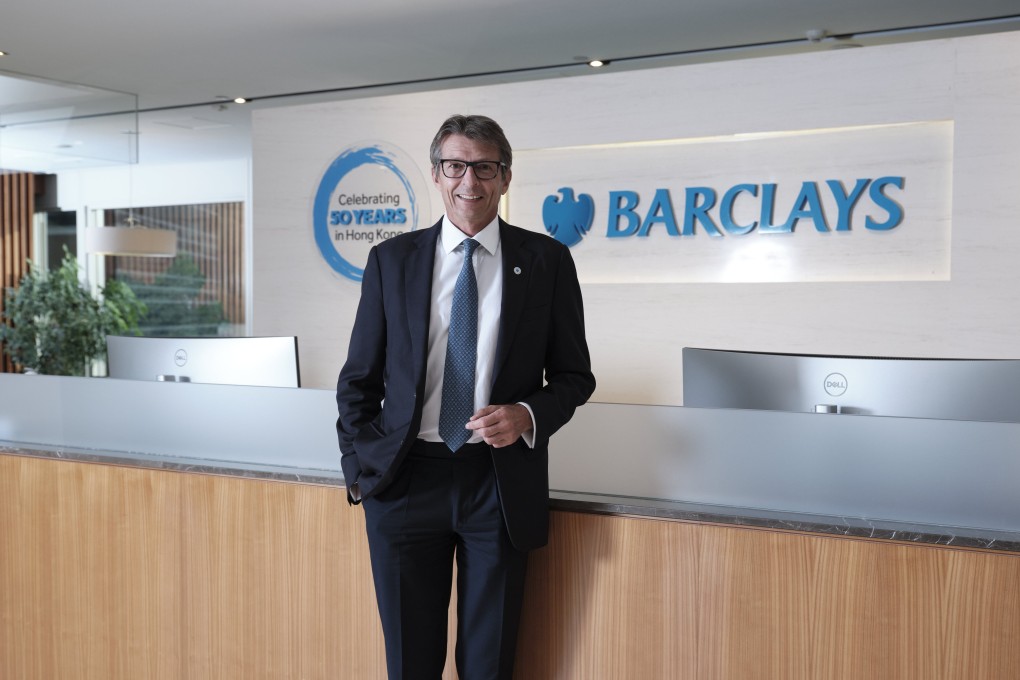 Anthony Davies, chief executive of Barclays in Hong Kong, says the bank’s 50th anniversary is an important milestone that recognises its past and future contributions to the city. Photo: SCMP / Josh Chow