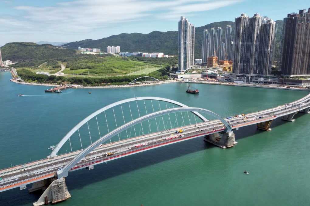 A view of Tseung Kwan O Cross Bay Link. Photo: Sam Tsang