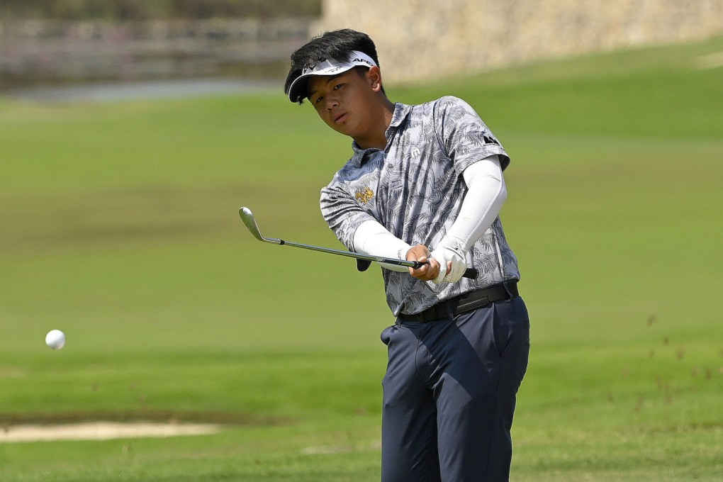 Ratchanon ‘TK’ Chantananuwat goes into this week’s Asia-Pacific Amateur Championship as a red-hot favourite. Photo: Asian Tour