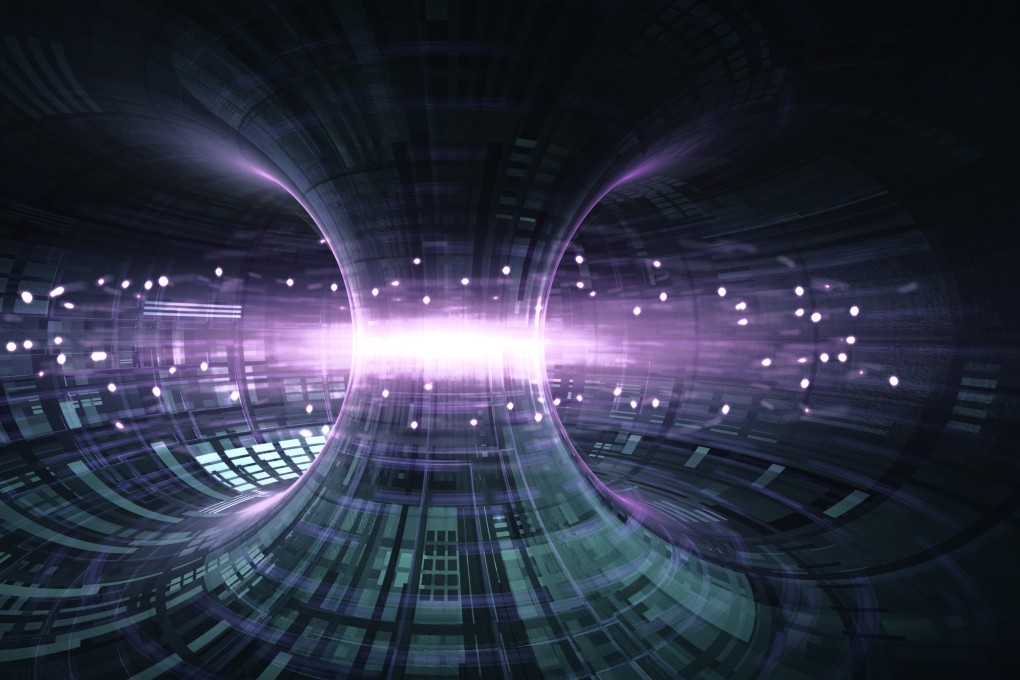 High energy particles flow through a Tokamak or doughnut-shaped device.
Photo: Shutterstock