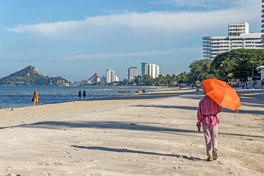 Thai  side city Hua Hin is only four hours from Bangkok, and has a 5km white sand beach, great food, golf courses and temples. Photo: Tim Pile