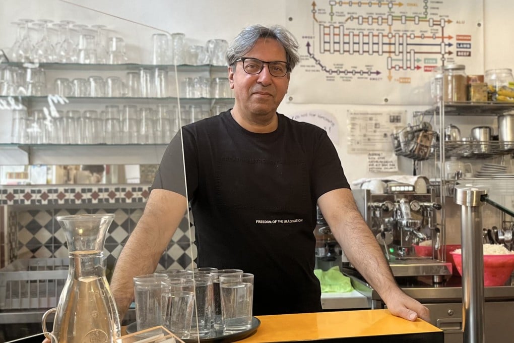 Afzaal Deewan at Pakistani restaurant Der Wiener Deewan, in Vienna’s cosmopolitan Alsergrund district, in Austria. Photo: Shoaib Shafi
