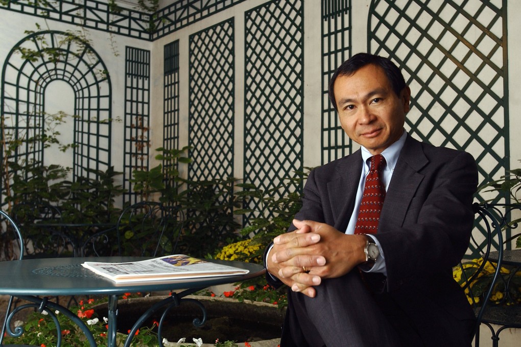 Francis Fukuyama has written widely on issues relating to questions concerning democratisation and international political economy. Photo: AFP