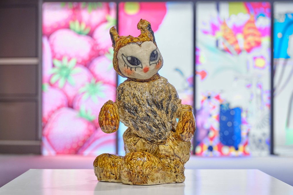 Family- and community-themed artworks by 30 Los Angeles-based artists are featured at Hot Concrete: LA to HK, an  exhibition at K11 Musea in Hong Kong. Above: Cosmic Tea Dust (2022) by Diana Yesenia Alvarado. Photo: Woaw Gallery