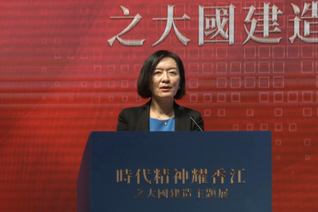 Lu Xinning, the deputy director of Beijing’s liaison office in Hong Kong. Photo: Xiaomei Chen
