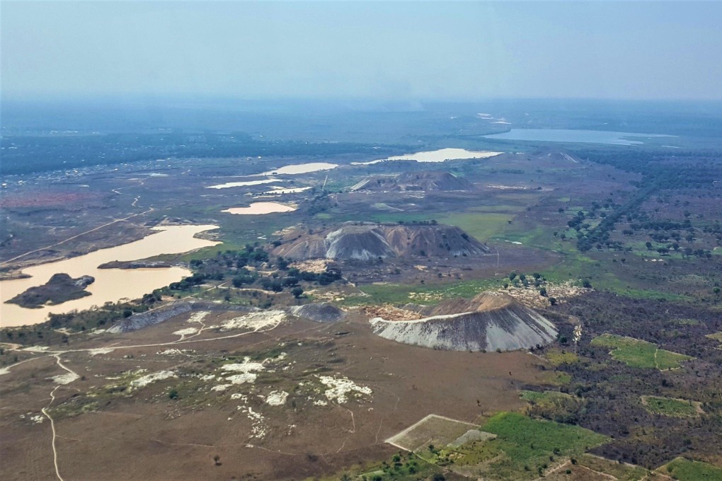 The Manono lithium mine is believed to have the world’s biggest deposit of the resource. Photo: AVZ Minerals