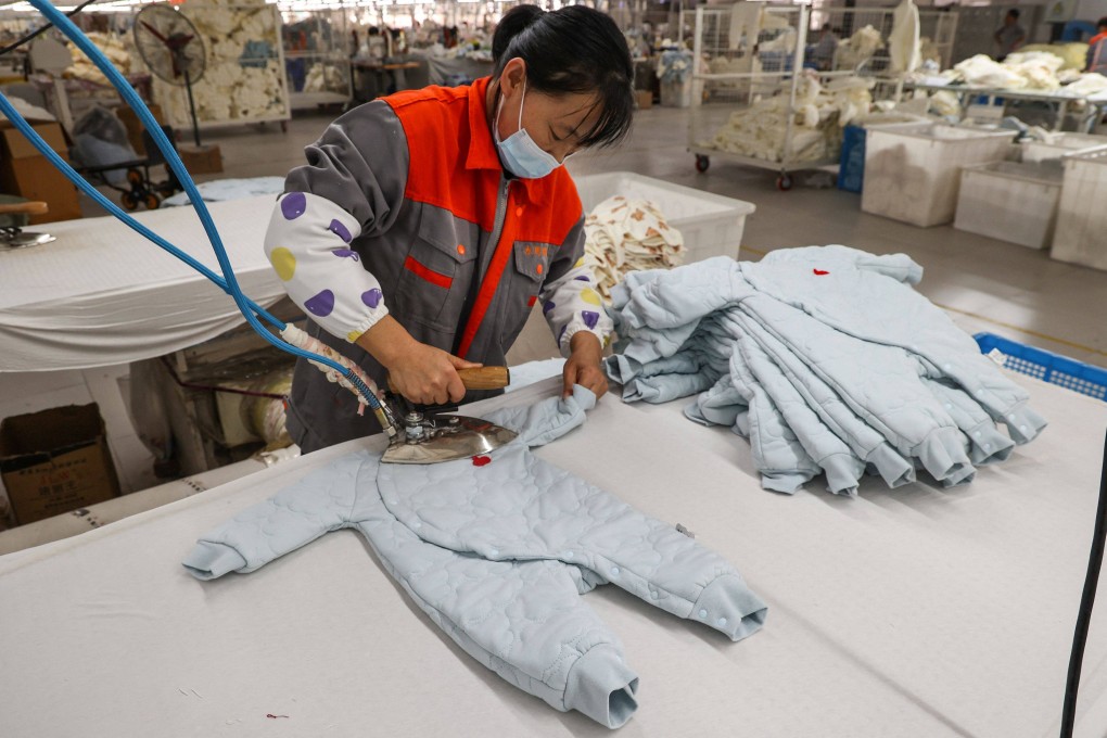 China’s official manufacturing purchasing managers’ index (PMI) fell to 49.2 in October, down from 50.1 in September. Photo: AFP