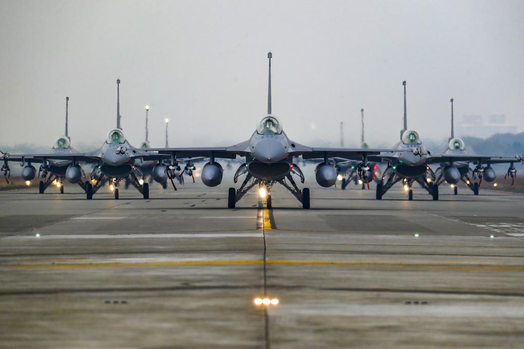 Taiwan has around 140 F-16 fighter jets, including some that have been upgraded to the more advanced Viper. Photo: Daniel Ceng Shou-yi/ZUMA Press Wire/dpa