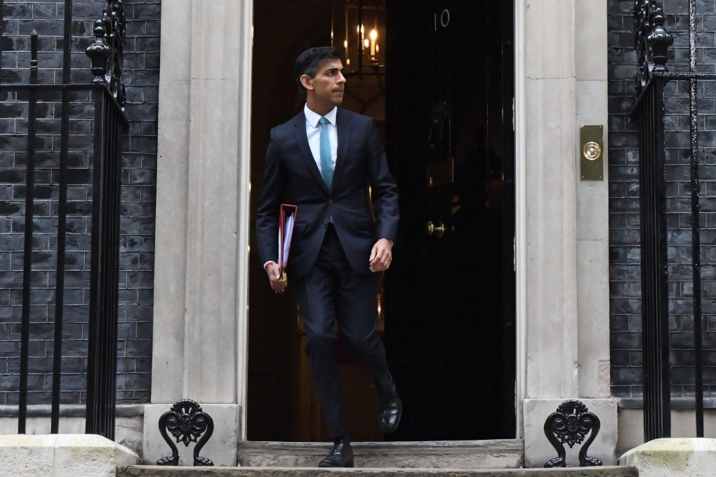 UK prime minister Rishi Sunak departs 10 Downing Street for his first prime minister’s questions in London on October 26. Photo: Bloomberg