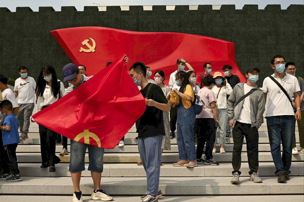 The 20th party congress report set an objective of “substantially” growing the middle class by 2035. Photo: AFP