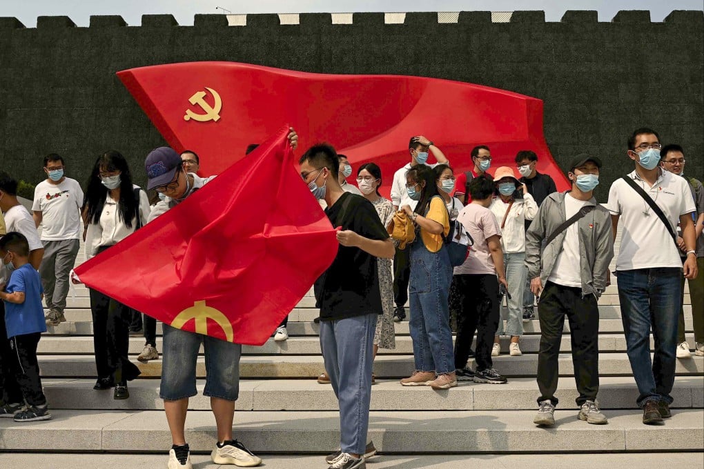 The 20th party congress report set an objective of “substantially” growing the middle class by 2035. Photo: AFP