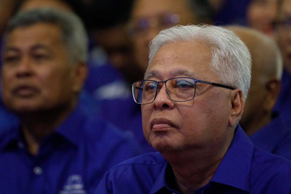 Malaysian Prime Minister Ismail Sabri Yaakob listens during an announcement of Barisan National candidates at Umno headquarters ahead of the November 19 general elections. Photo: Bloomberg