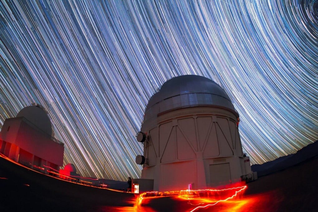 The asteroids were found using a hi-tech instrument on the Victor M. Blanco telescope in Chile. Photo: CTIO/NOIRLab/NSF/AURA/R. Sparks