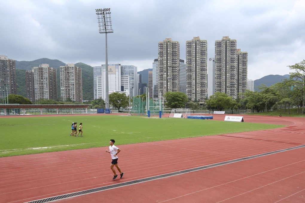 The athletics track at the Hong Kong Sports Institute in Fo Tan. Photo: Edmond So