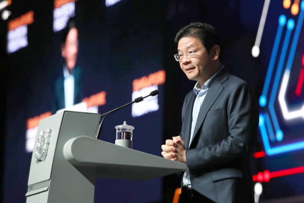 Singapore’s Finance Minister Lawrence Wong at the Singapore Fintech Festival 2022. Photo: Facebook