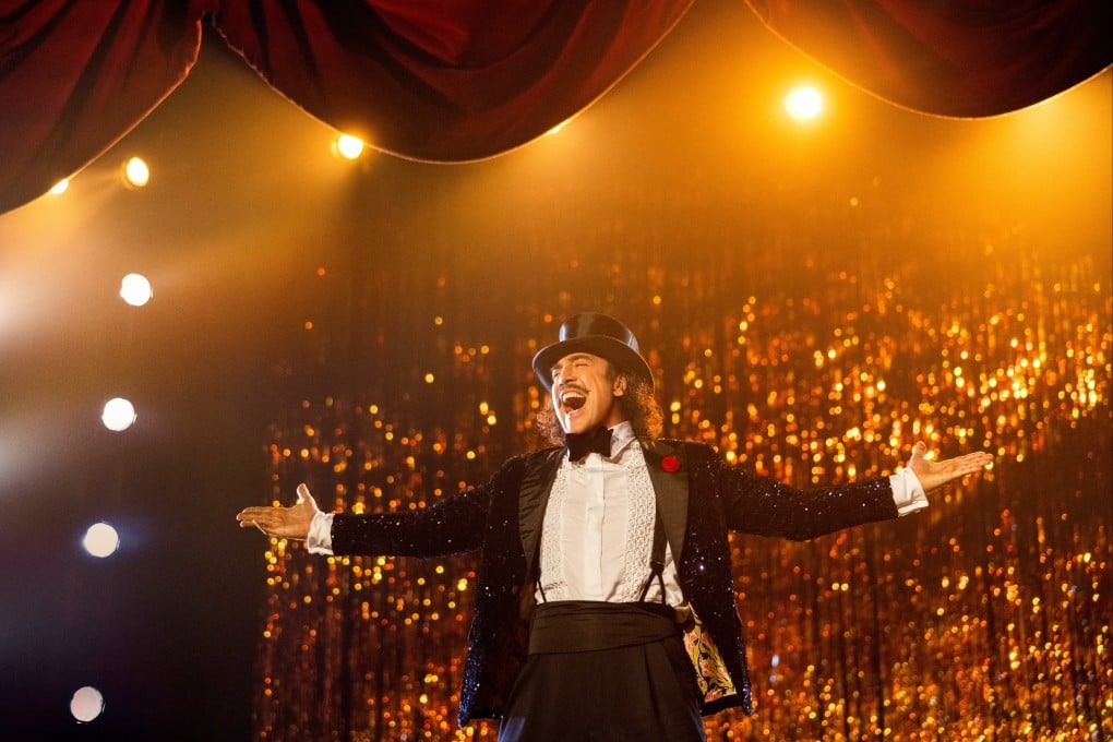 Javier Bardem in a still from Lyle, Lyle, Crocodile, the story of a singing crocodile played by singer Shawn Mendes.