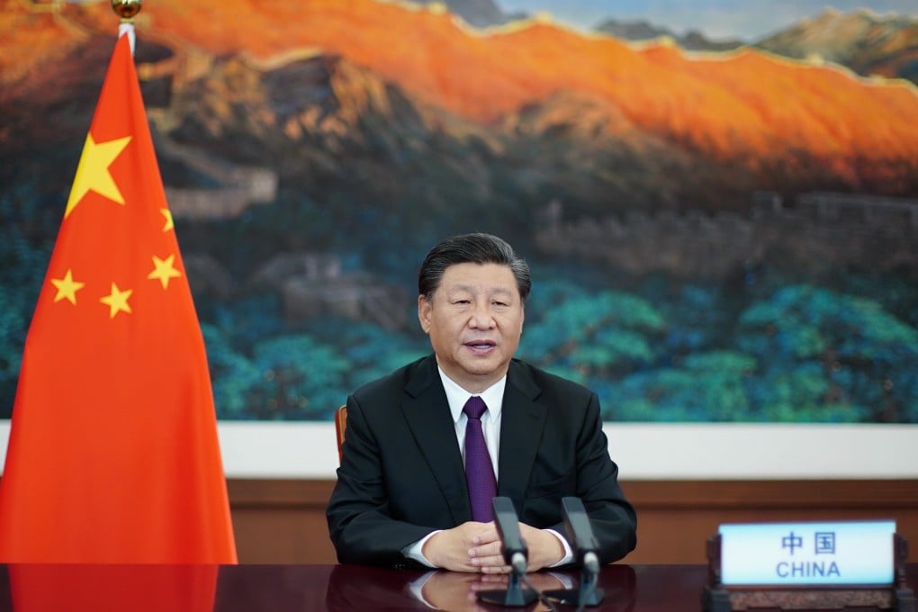 Chinese President Xi Jinping addresses the United Nations Summit on Biodiversity on September 30, 2020. Photo: Xinhua