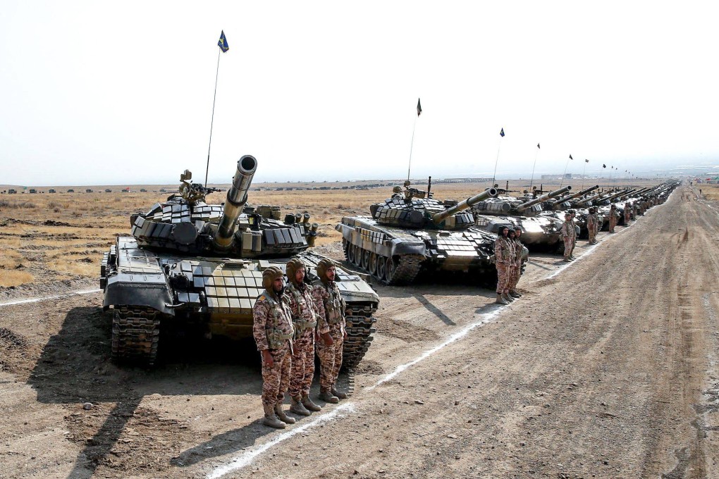 Iran’s Revolutionary Guard take part in a military drill (pictured). The US is concerned about threats to Saudi Arabia. Photo: AFP