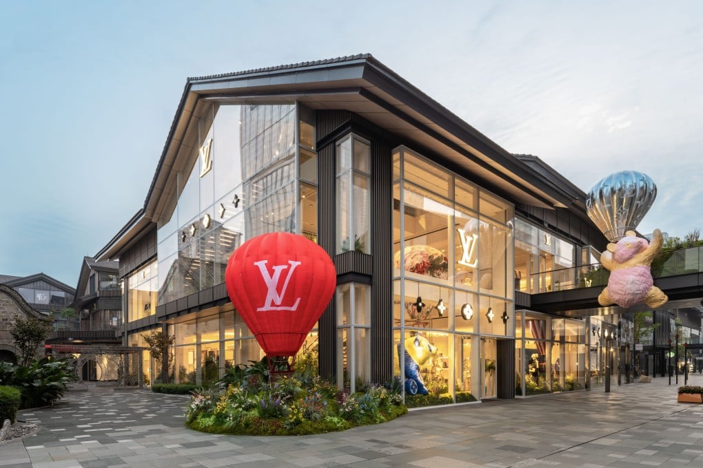 Louis Vuitton’s restaurant in Chengdu is located near its new flagship store in Taikoo Li. Photo: Handout