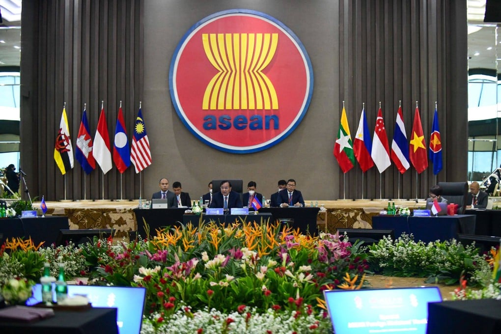 The Special Asean Foreign Ministers’ Meeting in Jakarta on October 27, 2022. Photo: Asean / AFP
