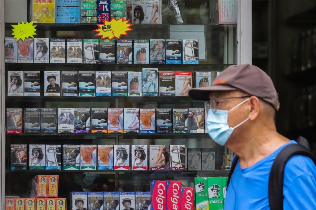 Government advisers propose banning residents born in 2009 or after from buying cigarettes by 2027. Photo: Jelly Tse