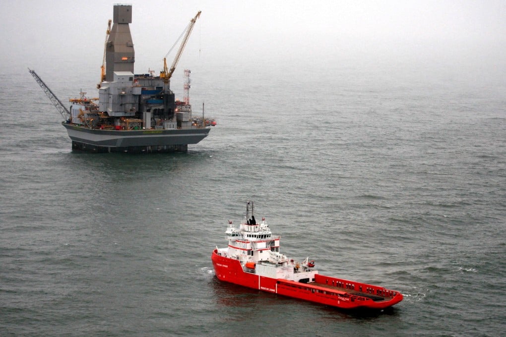 Sakhalin-1’s off-shore rig. Photo: Reuters