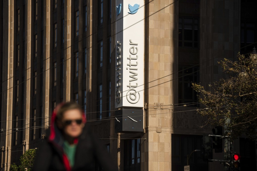 Twitter’s offices in San Francisco. Photo: AP