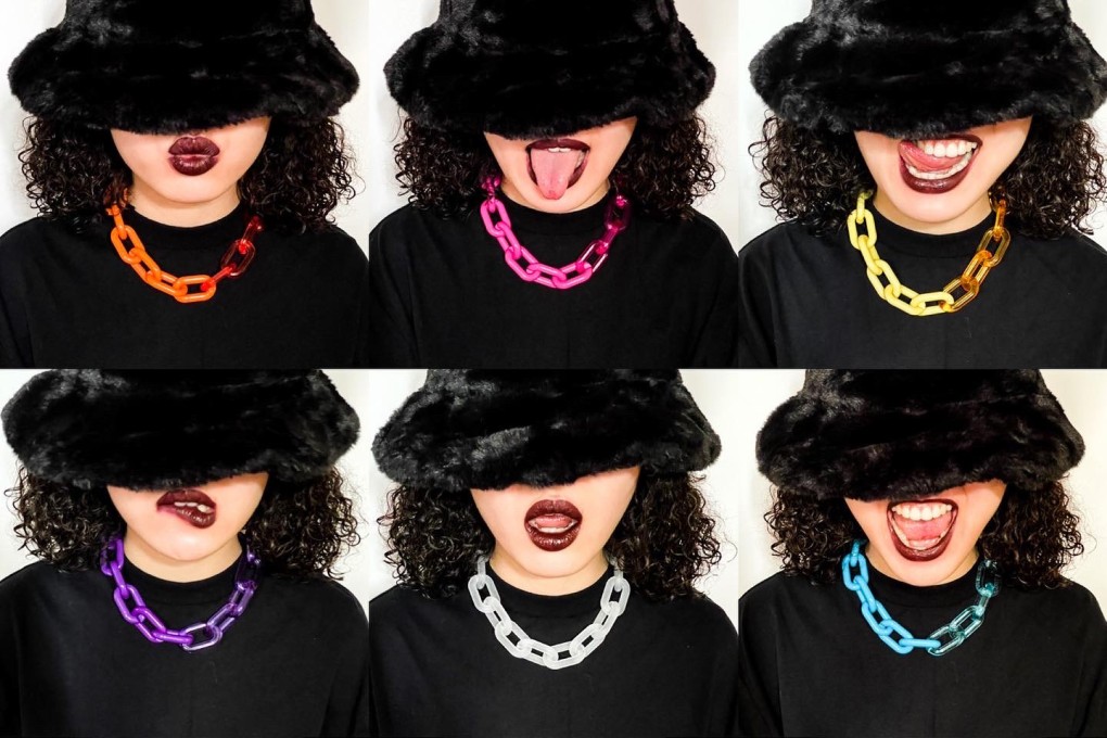 Colourful unisex chains from Hong Kong fashion brand Fierce.